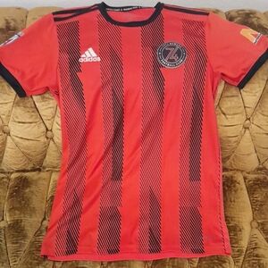 Adidas Orange And Black 1974 Newark NJ Graphic Jersey